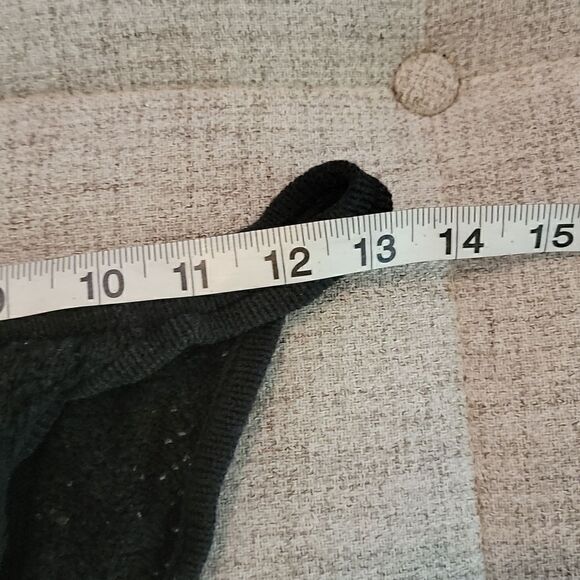 Black knit high rise bikini - Picture 6 of 10